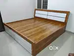 NEW WELL DESIGN QUEEN SIZE BOX STORAGE BED FOR SELL IN FACTORY PRICE