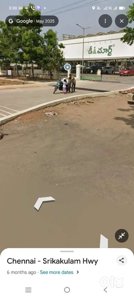 Chance property 396 yards  east 28,000/-rate near savithri nagar