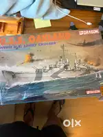 Sealed box of Warship model kit
