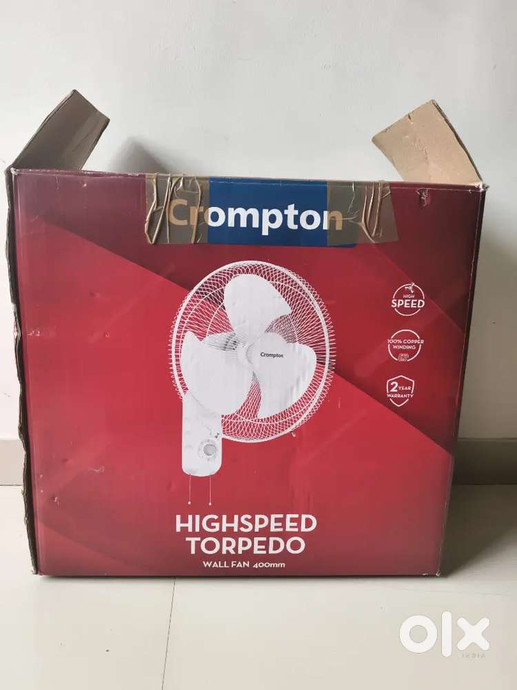 Crompton High-speed Torpedo table fan