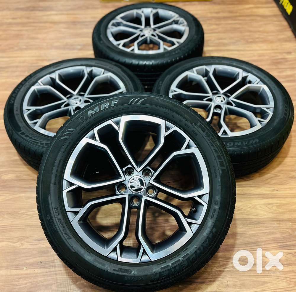 17”inch 5-100pcd Kushaq kylaq Taigun oem Alloys set of 4