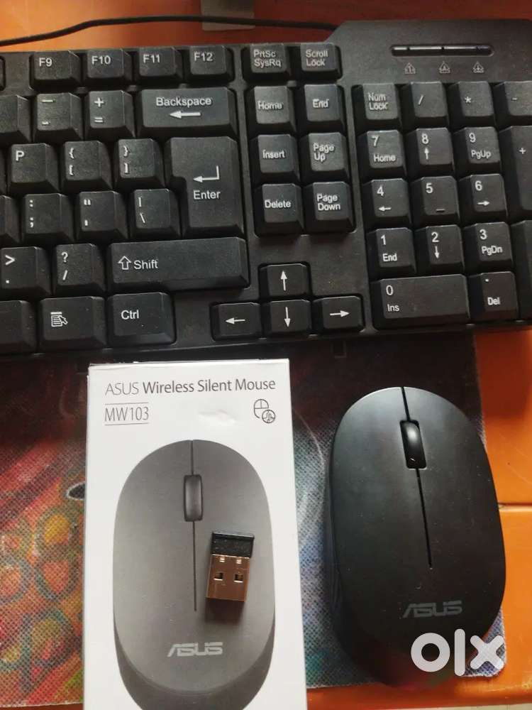 Prodot keyboard with Asus wireless mouse combo