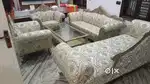 carving Sofa with center table and couch