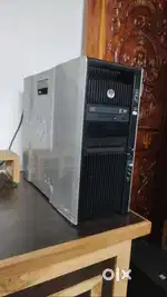 Hp Z820 Workstation & 2 Dell 24inch monitors & Hp Keyboard and Mouse