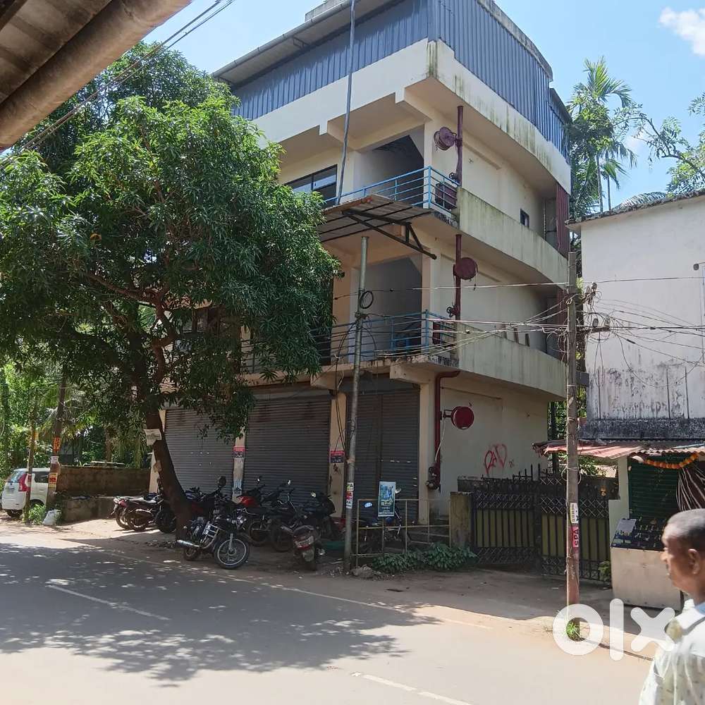 3 + rooftop coverd building on main road Palazhi for sate