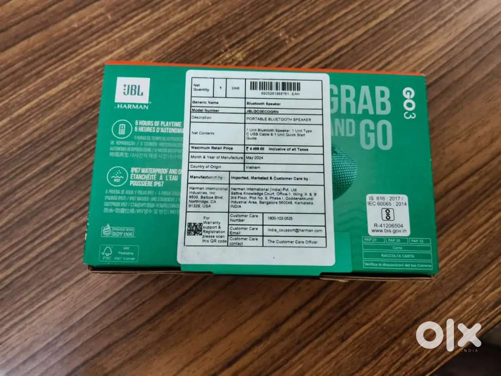 JBL Go 3 All new Portable Bluetooth Speaker