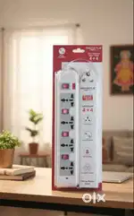Protect your devices with this SMARTLE 4+4 Surge Protector.Juntion box