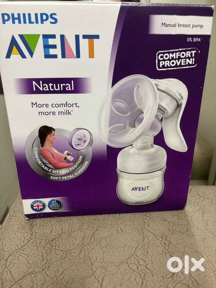 Philips Avent Comfort Manual breast pump&Luv lap electric breast pump