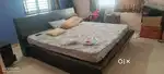 Sagwaan (Teak) King Size Double Bed 7 × 6.6 feet
