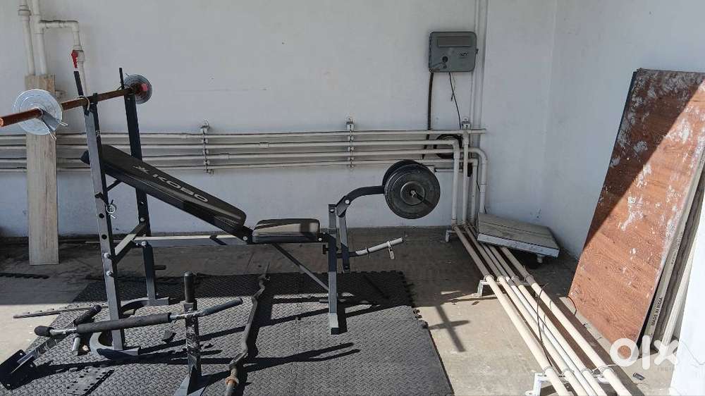 Home gym equipment good condition