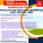 Specialist Chef (Pizza and Continental)