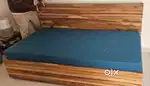 Sofa cum double bed teak wood in excellent condition