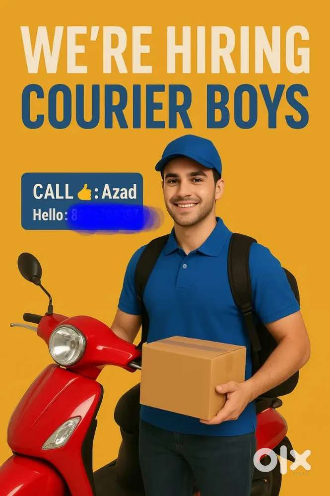 Parcel delivery job boys & girls