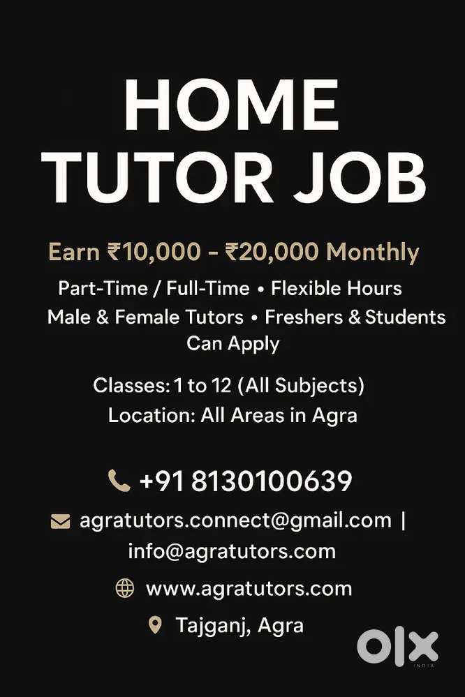 Home Tutor Jobs