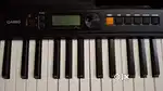 Casio keyboard CTS 200 with adaptor