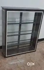 Glass shelf for shop