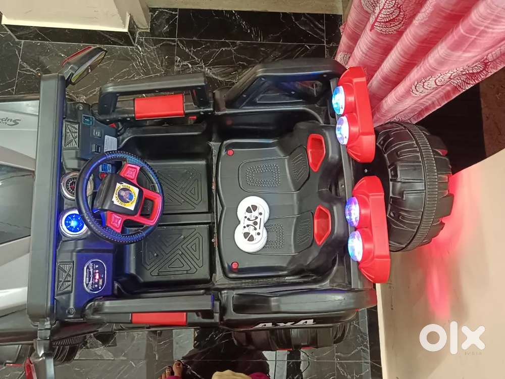 12 years kids lights and music car