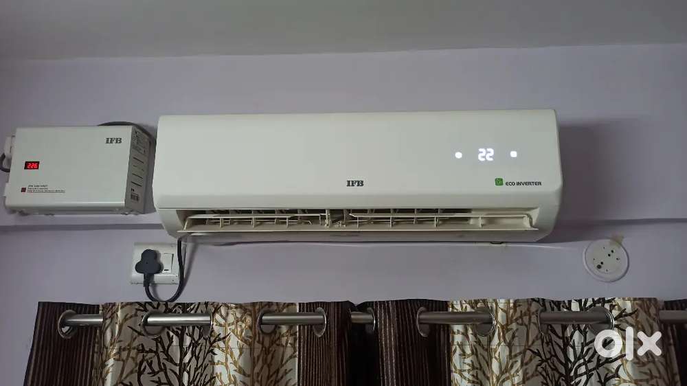 IFB fastcool 1 Ton 3 Star AC with IFB stabilizer very good condition