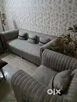5 seats sofa with table