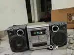 Samsung Mini Hi-Fi Audio System – Powerful Sound with Dual Speakers