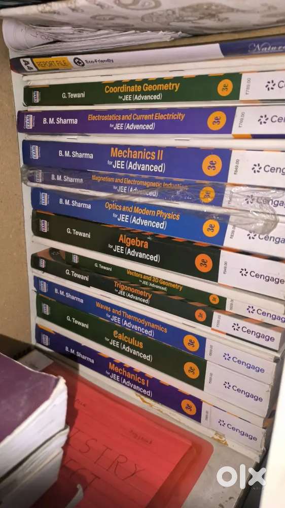Cengage 3e (All maths and physics books) new condition