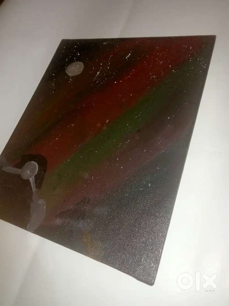 Rocks fine master 'Hell of dream' painting