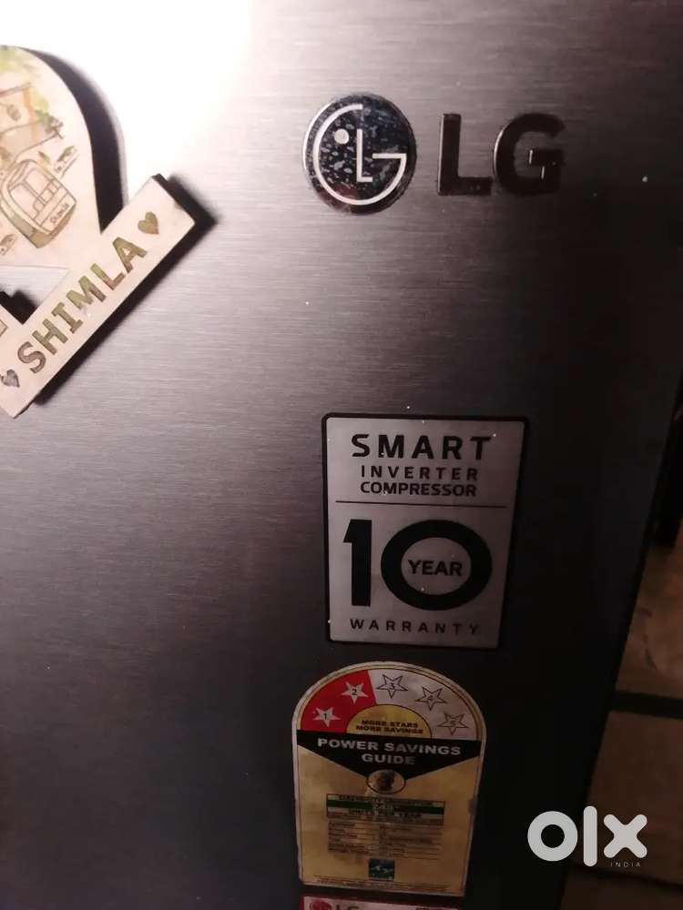 LG 3 star double door fridge
