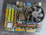 Motherboard with dual core processor and 4gb ddr3 ram
