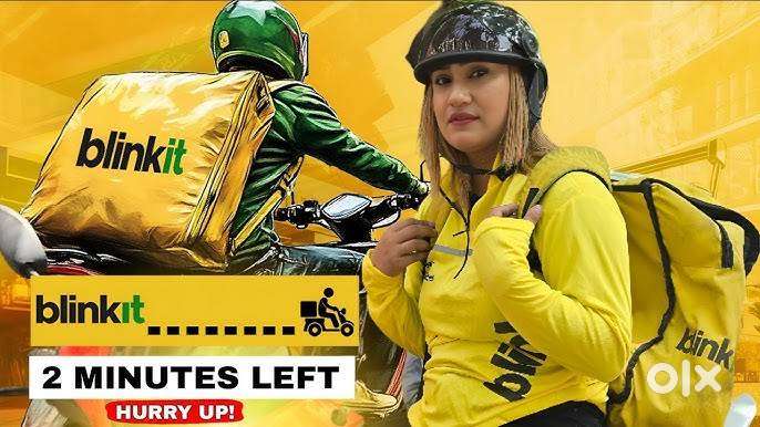 blinkit delivery boys kanpur