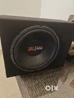 JBL WOOFER 1300 WATTS and AMPLIFIER