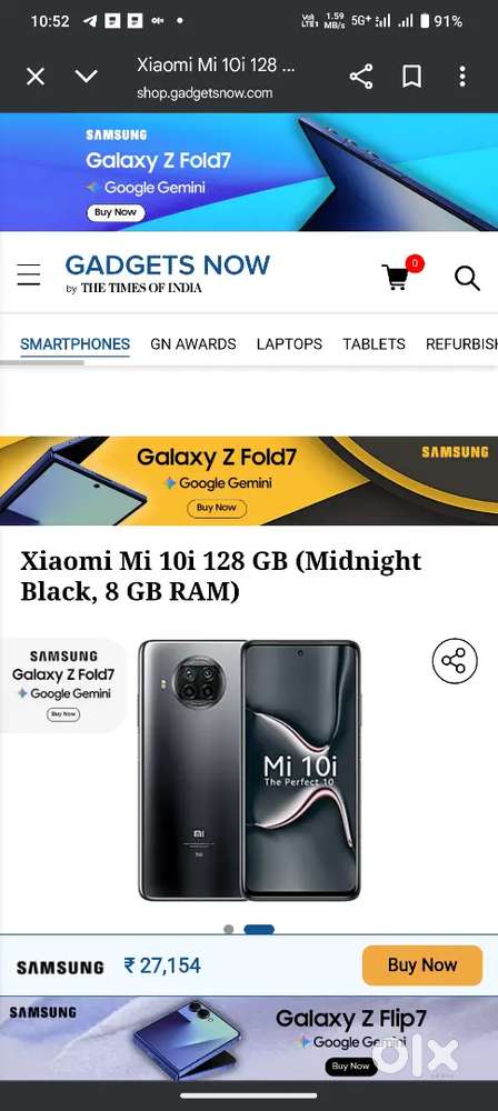 Mi 10i 6 128gb
