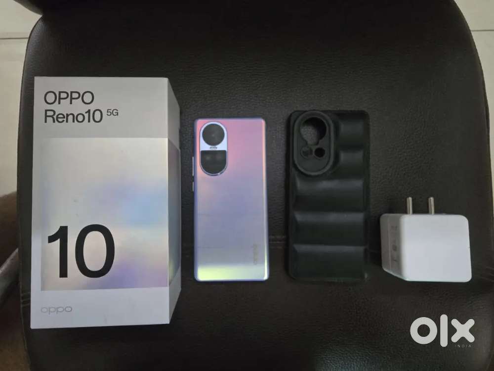 Brand New Oppo Reno10 5G, 1 year old with Box, cover, charger