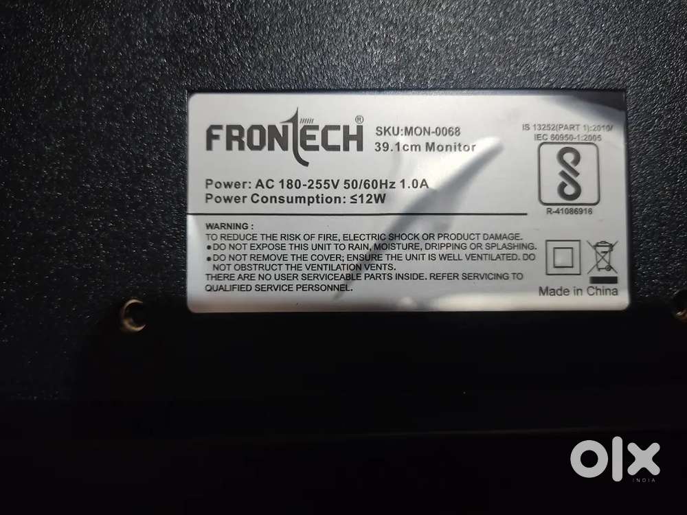 frontech monitor 39.1cm