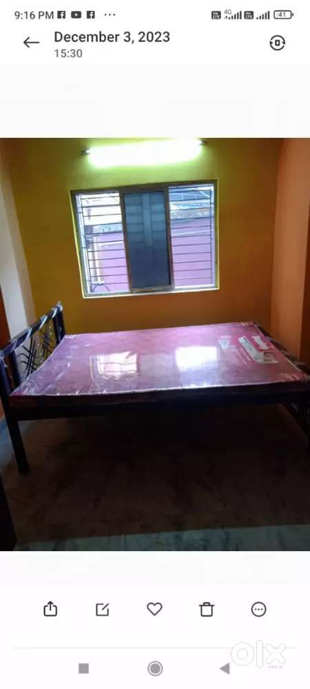 Rent 1rk furnished flat near golf green bus stand