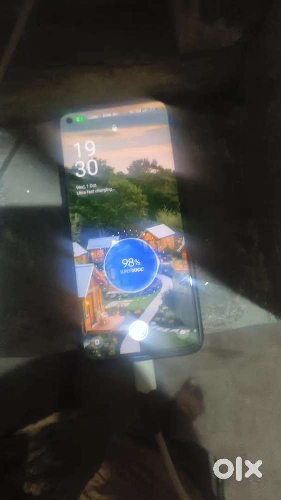 Reno 7 pro 12gb 256gb all orginal back glass crack bki sra all working