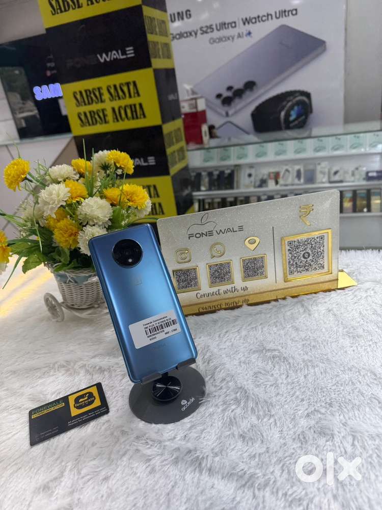 OnePlus 7T 8/128gb under Shop warranty at lowest price