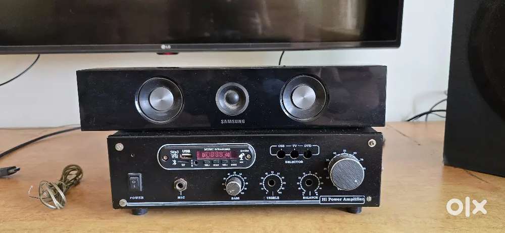 LG 43 Tv + samsung speakers 5.1
