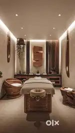 Female therapist for spa