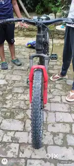 Fat bike with disc break