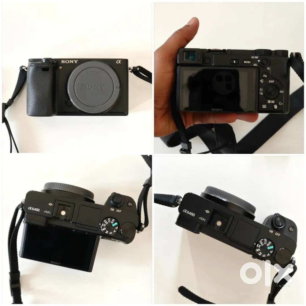Sony Alpha 6400 along with 2 batteries