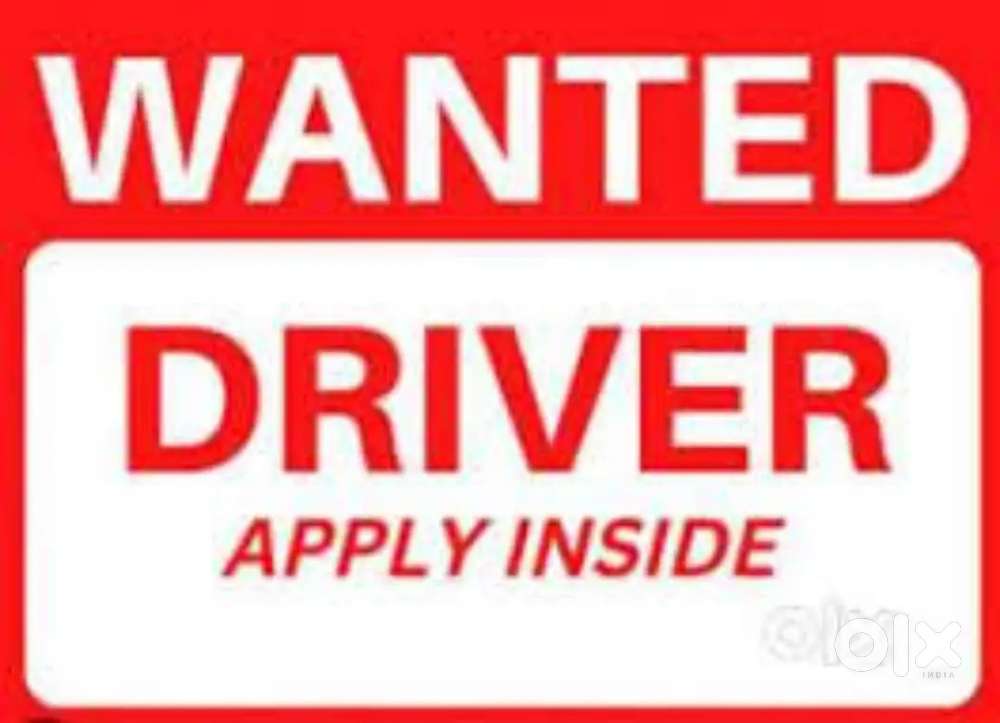 Wanted drivers with daily 1000 rs