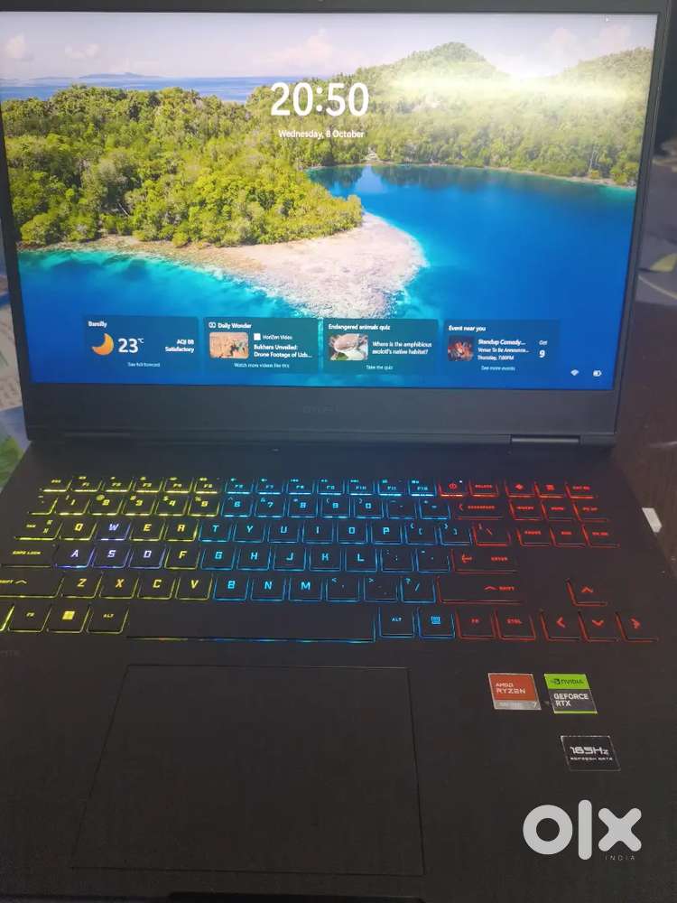 HP omen 1TB SSD RTX 4060 AMD RYZEN 7 7840HS 1 month old new condition