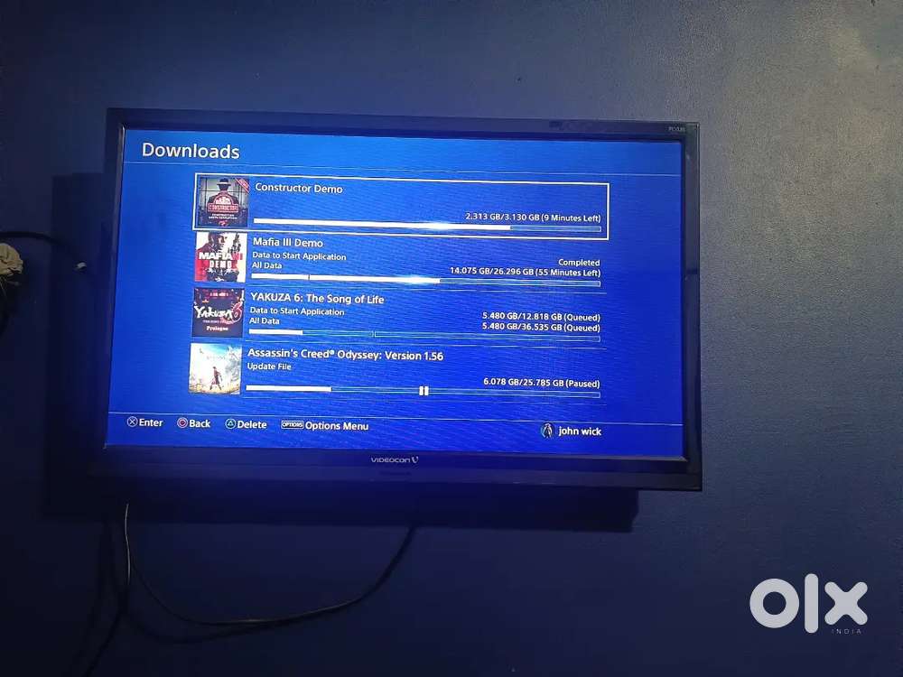 Videocon LED TV working condition