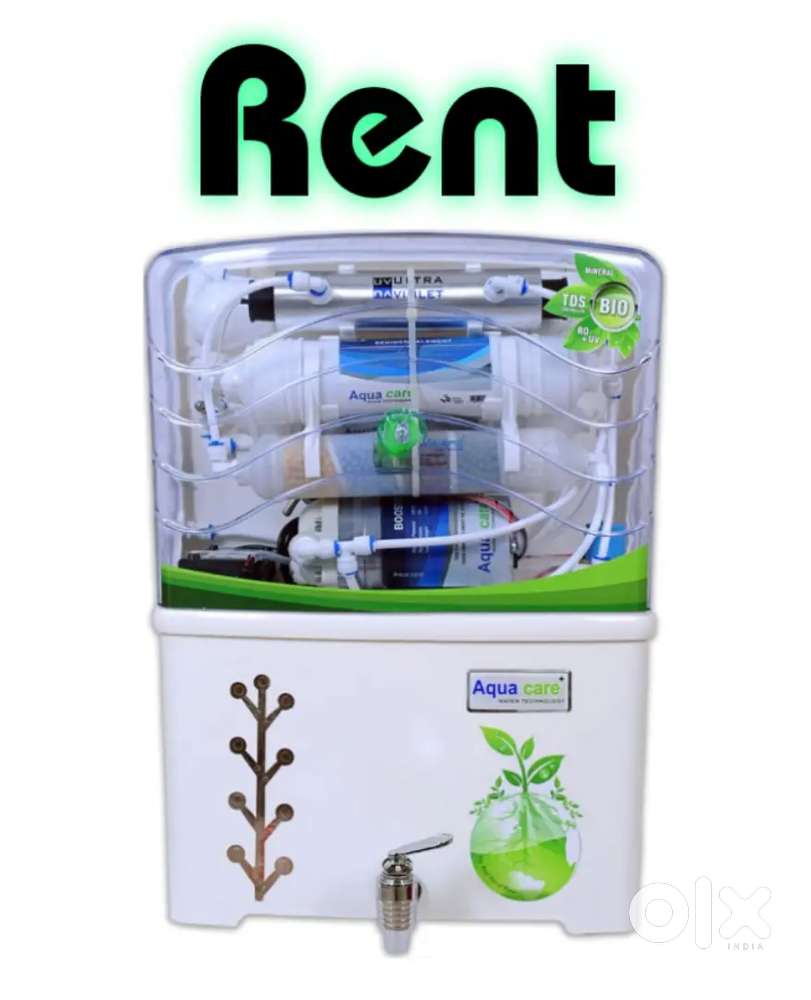 Ro water purifier available on rent
