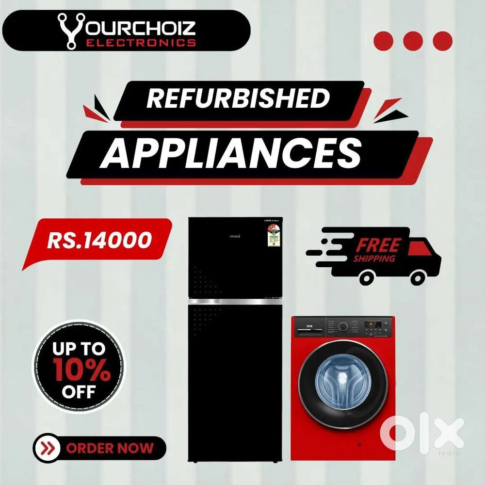 Used Fridge + Washing Machine - Both in Great Shape