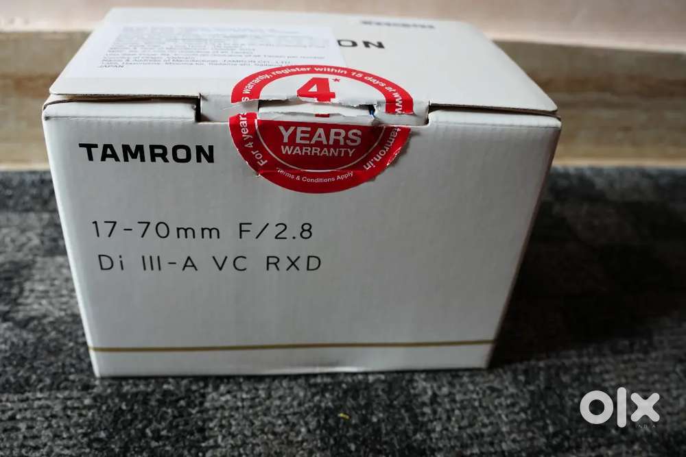 Tamron 17-70mm f/2.8 E-Mount lens