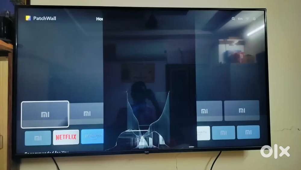 Tv redmi 55 inches 4k Display Broken