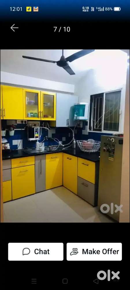 2 bhk full furnished flat available in bhawarkua for bechlour