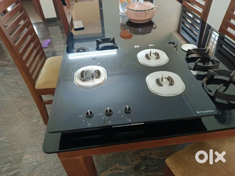 Faber gas stove used good condition