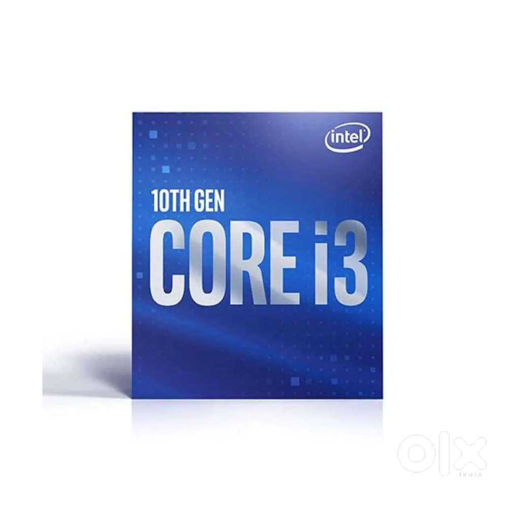 Intel i3 10100 10 gen with stock cooler